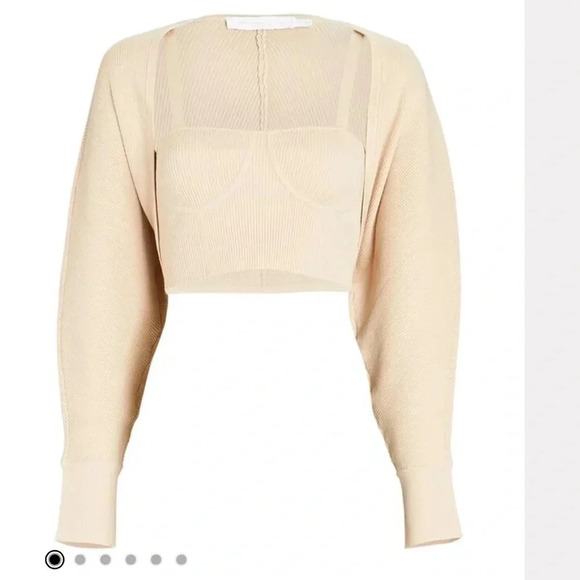 JONATHAN SIMKHAI STANDARD- Viola Top Set; Size S, New with Tags - Picture 6 of 12